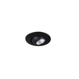   MaxLight H0105 OPRAWA WPUSTOWA MAX YUCA ROUND TILTED BLACK 3W - MAX-H0105