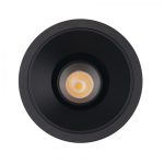 MaxLight H0107 OPRAWA WPUSTOWA GALEXO LED 7W CZARNA - MAX-H0107