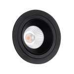 MaxLight H0110 OPRAWA WPUSTOWA HIDEN CZARNA IP32 - MAX-H0110