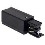 MaxLight MHT1-C/L-BK TRACK KOŃCÓWKA ZASILAJĄCA lewa czarna - MAX-MHT1-C/L-BK