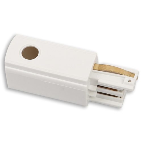 MaxLight MHT1-C/L-WH TRACK KOŃCÓWKA ZASILAJĄCA lewa biała - MAX-MHT1-C/L-WH