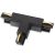 MaxLight MHT1-T/R-BK TRACK ŁĄCZNIK "T" prawy czarny - MAX-MHT1-T/R-BK