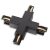 MaxLight MHT1-X-BK TRACK ŁĄCZNIK "X" czarny - MAX-MHT1-X-BK