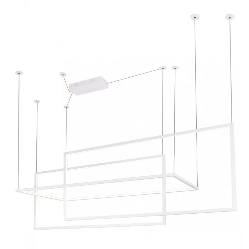 MaxLight P0272 LAMPA WISZĄCA GEOMETRIC BIAŁA - MAX-P0272