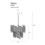 MaxLight P0340 LAMPA WISZĄCA NEMO - MAX-P0340