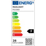 Maxlight ORGANIC black pendant