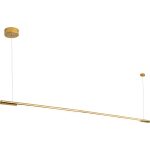 MaxLight P0360D LAMPA WISZĄCA ORGANIC HORIZON 150CM ZŁOTA ŚCIEMNIALNA - MAX-P0360D