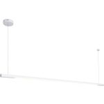 MaxLight P0361 LAMPA WISZĄCA ORGANIC HORIZON 150CM BIAŁA - MAX-P0361