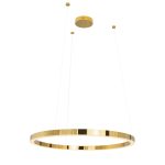 MaxLight P0370D LAMPA WISZĄCA LUXURY 110 CM ZŁOTA ŚCIEMNIALNA - MAX-P0370D