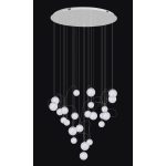 MaxLight P0386 LAMPA WISZĄCA ZOE 24x1,5W CHROMOWA - MAX-P0386