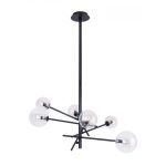 MaxLight P0395 LAMPA WISZĄCA LOLLIPOP BLACK - MAX-P0395