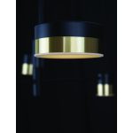 MaxLight P0405 LAMPA WISZĄCA PUMA LED 6x 7W BK/GD - MAX-P0405