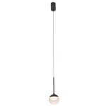 MaxLight P0416 LAMPA WISZĄCA ZOOM CZARNA, 6W LED - MAX-P0416