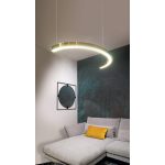MaxLight P0422D LAMPA WISZĄCA LOTUS 33W ZŁOTA ŚCIEMNIALNA - MAX-P0422D