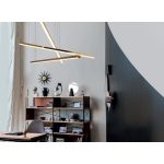 MaxLight P0426D LAMPA WISZĄCA TRIO 3 ZŁOTA ŚCIEMNIALNA - MAX-P0426D