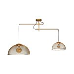 MaxLight P0454 LAMPA WISZĄCA CONCEPT ZŁOTA - MAX-P0454