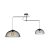 MaxLight P0455 LAMPA WISZĄCA CONCEPT CZARNA - MAX-P0455