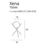 MaxLight T0044 LAMPA STOŁOWA XENA - MAX-T0044