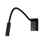 MaxLight W0046 KINKIET RIDER CZARNY - MAX-W0046