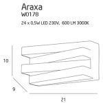 MAXLIGHT ARAXA W0178