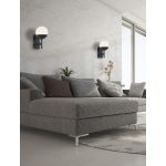 MaxLight W0255 KINKIET DALLAS CZARNY - MAX-W0255