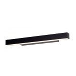 MaxLight W0264 KINKIET LINEAR IP44 BLACK, 18W 4000K ŚCIEMNIALNY - MAX-W0264