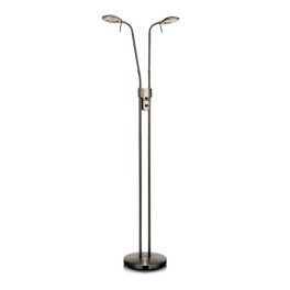 Markslöjd HUDSON Floor 2L Steel - MS-105583