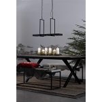 Markslöjd TRAY Wisząca 3L 3x3W Czarny - MS-105780