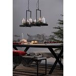 Markslöjd TRAY Wisząca 3L 3x3W Czarny - MS-105780