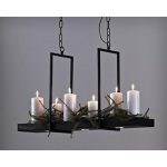 Markslöjd TRAY Wisząca 3L 3x3W Czarny - MS-105780