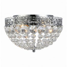 Markslöjd SAXHOLM Plafon 2L Chrom/MC IP21 - MS-106062