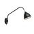 Markslöjd VALENCIA black wall lamp
