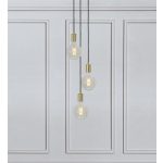 Markslöjd SKY Wisząca 3L Okrągła Złota - MS-106333