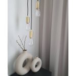 Markslöjd SKY Wisząca 3L Okrągła Złota - MS-106333