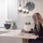 Markslöjd SKY Wisząca 3L Prosta Złota - MS-106335