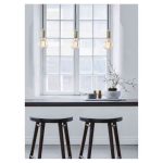 Markslöjd SKY Wisząca 3L Prosta Złota - MS-106335