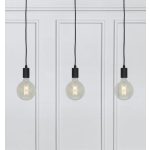 Markslöjd SKY Wisząca 3L Prosta Czarna - MS-106336