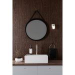 Markslöjd MENTON Kinkiet 1L Złoty Szczotkowany/Opal IP44 - MS-106374