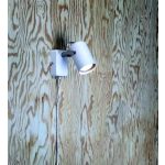 Markslöjd KEY Kinkiet 1L Biały/Stal - MS-106414