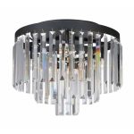 Markslöjd VENTIMIGLIA Plafon 4L 42cm Czarny/MC - MS-106563