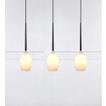 Markslöjd SALUT Wisząca 3L Czarny/Biały - MS-106808