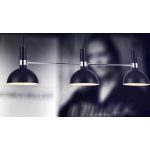 Markslöjd LARRY Wisząca 3L Czarny/Chrom - MS-106855