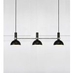 Markslöjd LARRY Wisząca 3L Czarny/Chrom - MS-106855