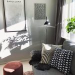 Markslöjd LARRY Podłogowa 1L Czarny/Chrom - MS-106857