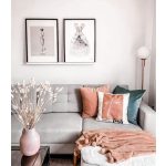 Markslöjd MINNA Podłogowa 1L Mosiądz Szczotkowany/Biały - MS-106867