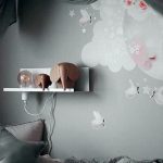 Markslöjd MULTI Kinkiet/Półka USB 1L Biały - MS-106969