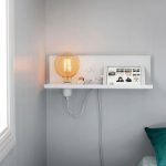 Markslöjd MULTI Kinkiet/Półka USB 1L Biały - MS-106969