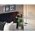 Markslöjd LARRY Kinkiet 1L Czarny/Złoty Szczotkowany - MS-106970