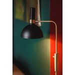 Markslöjd LARRY Podłogowa 1L Czarny/Złoty Szczotkowany - MS-106972