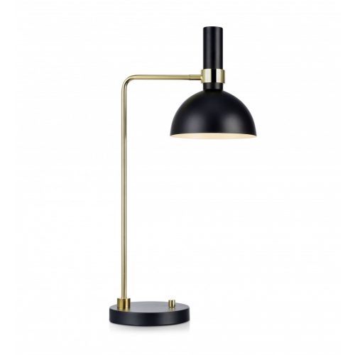 Markslöjd LARRY sárgaréz-fekete asztali lámpa (KIÁRUSÍTÁSI DARAB)